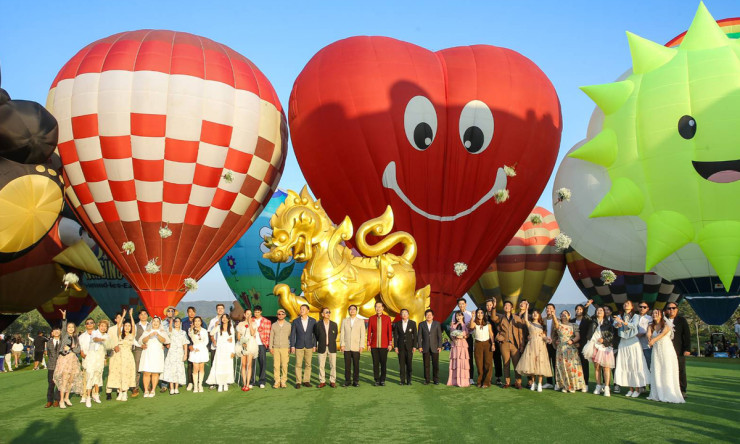 สิงห์ปาร์ค เชียงราย ฉลอง 10 ปี เทศกาลบอลลูนนานาชาติ 2026 อลังการบอลลูน 30 ลูกจาก 13 ประเทศ